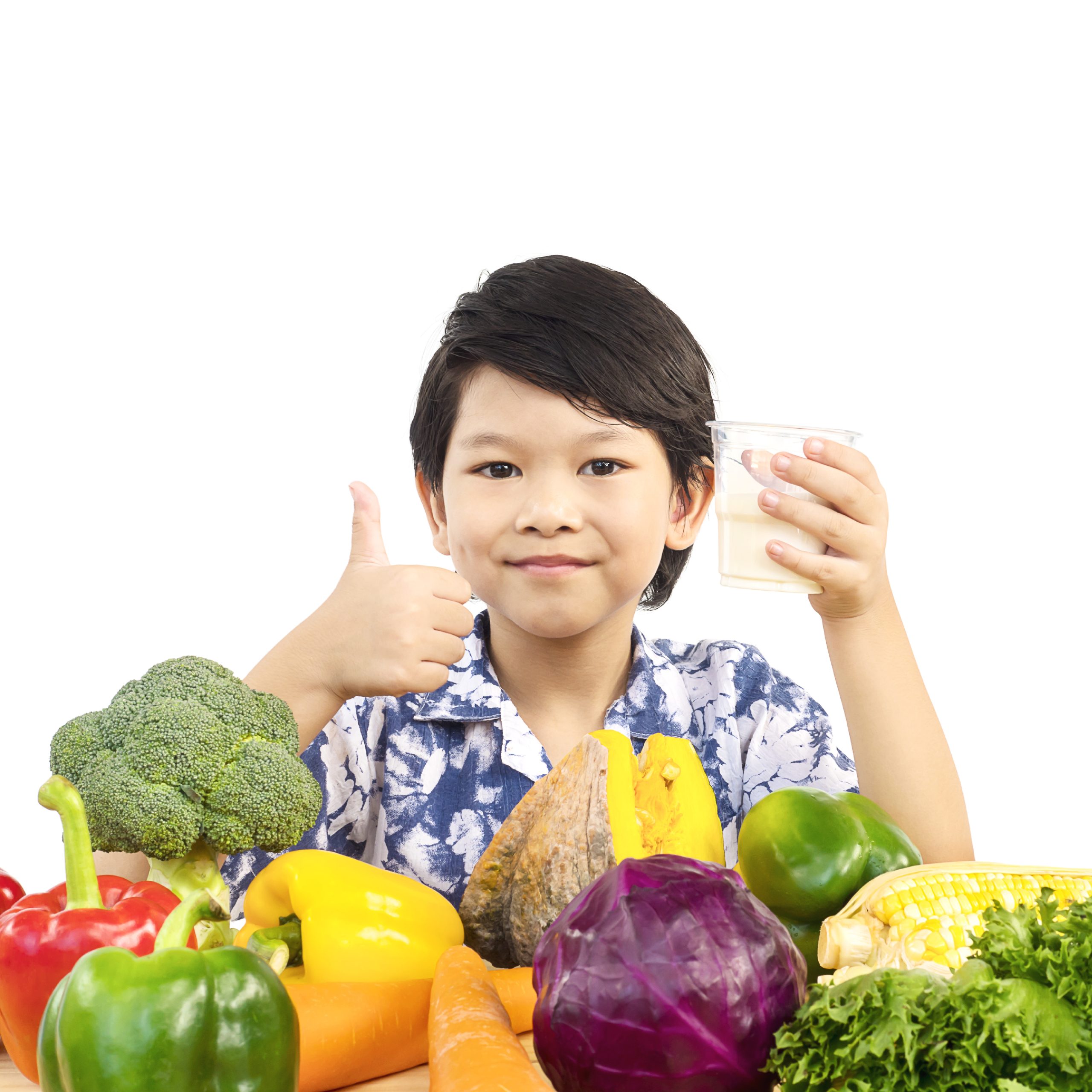 Tập cho bé ăn uống đủ chất