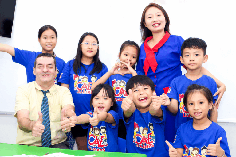 Các bé học viên tại CAE Leaders