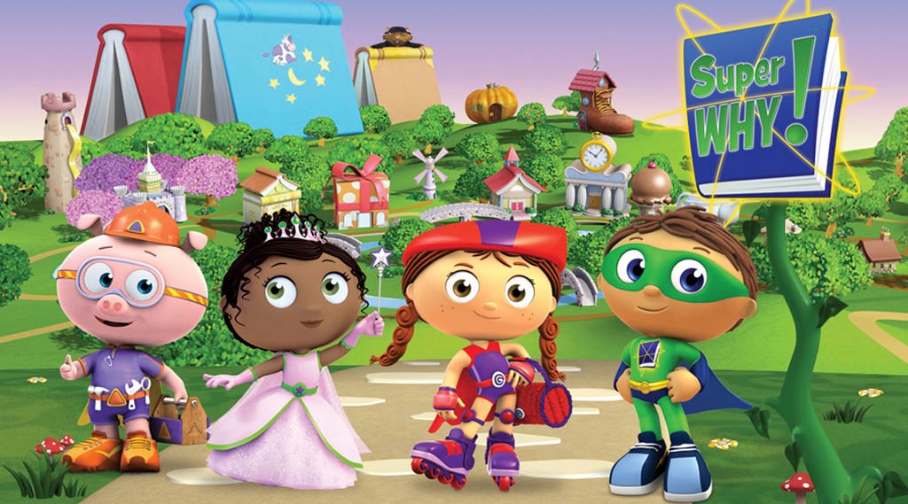 Super Why! - Làm quen với bảng chữ cái và kỹ năng đọc sớm