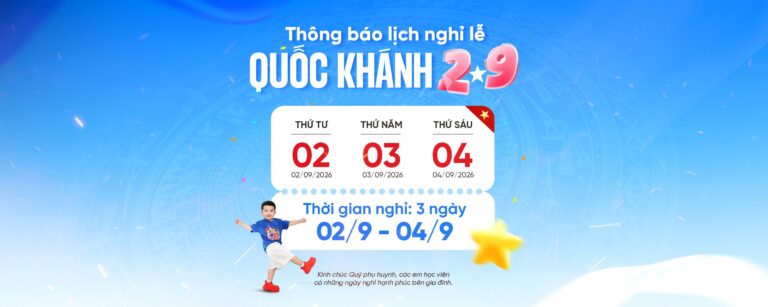 Thông báo lịch nghỉ lễ 2-9-2026