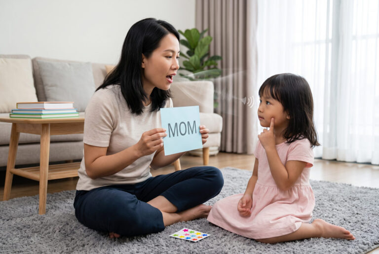 Tổ chức trò chơi đố vui cho trẻ về phát âm của từ
