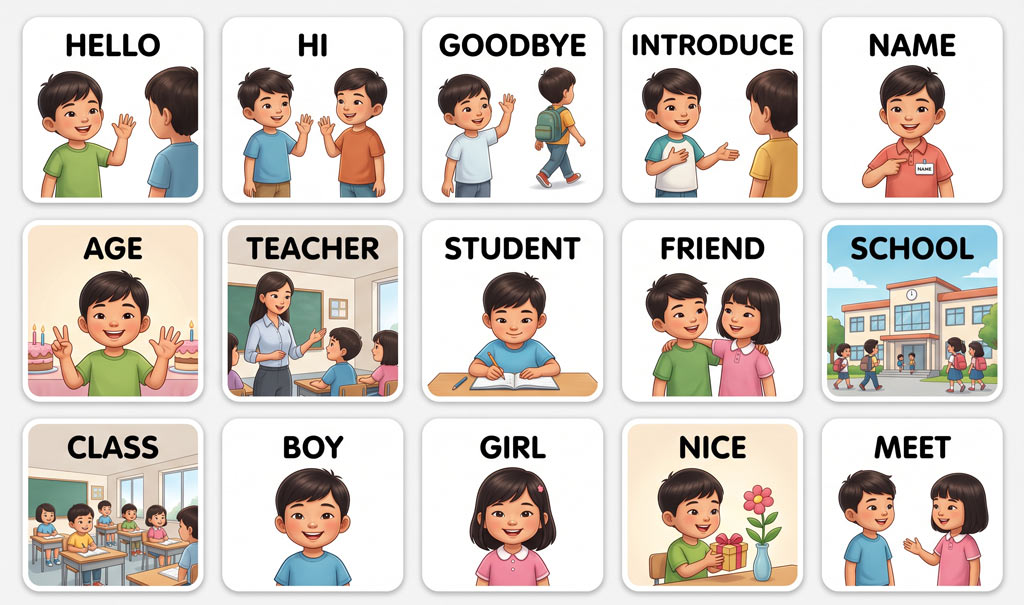 Giao tiếp cơ bản ở trường học
